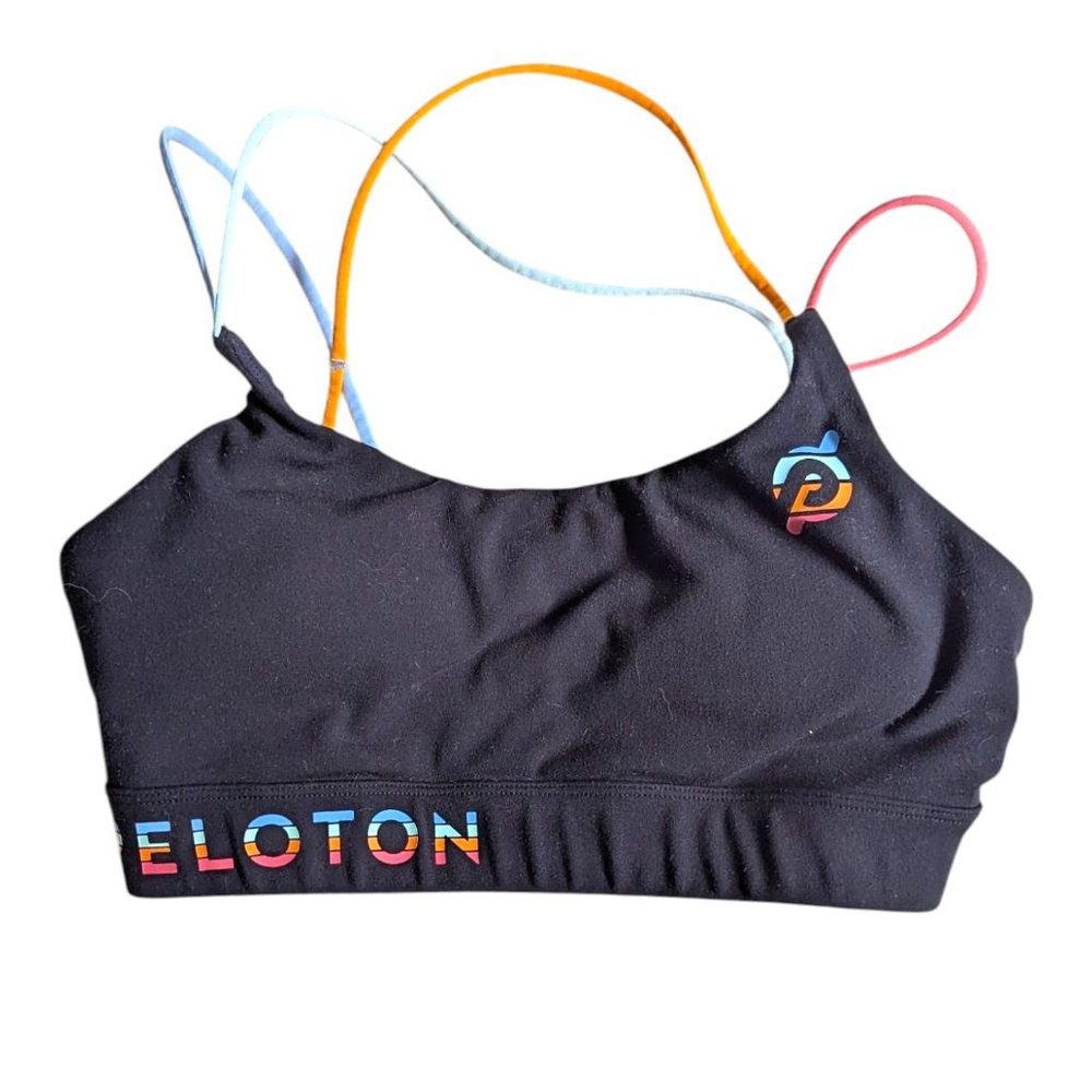 Peloton Rainbow Speedup Sports Bra Padded S